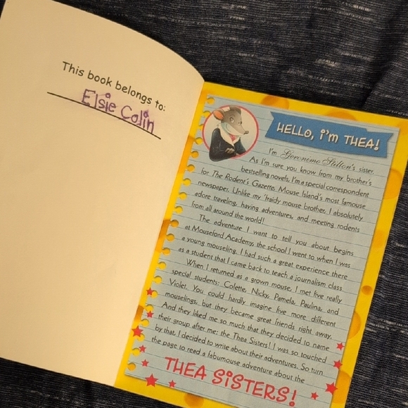 Set Of 2 Scholastic Geronimo Stilton Book Set - Thea Stilton - Picture 7 of 10